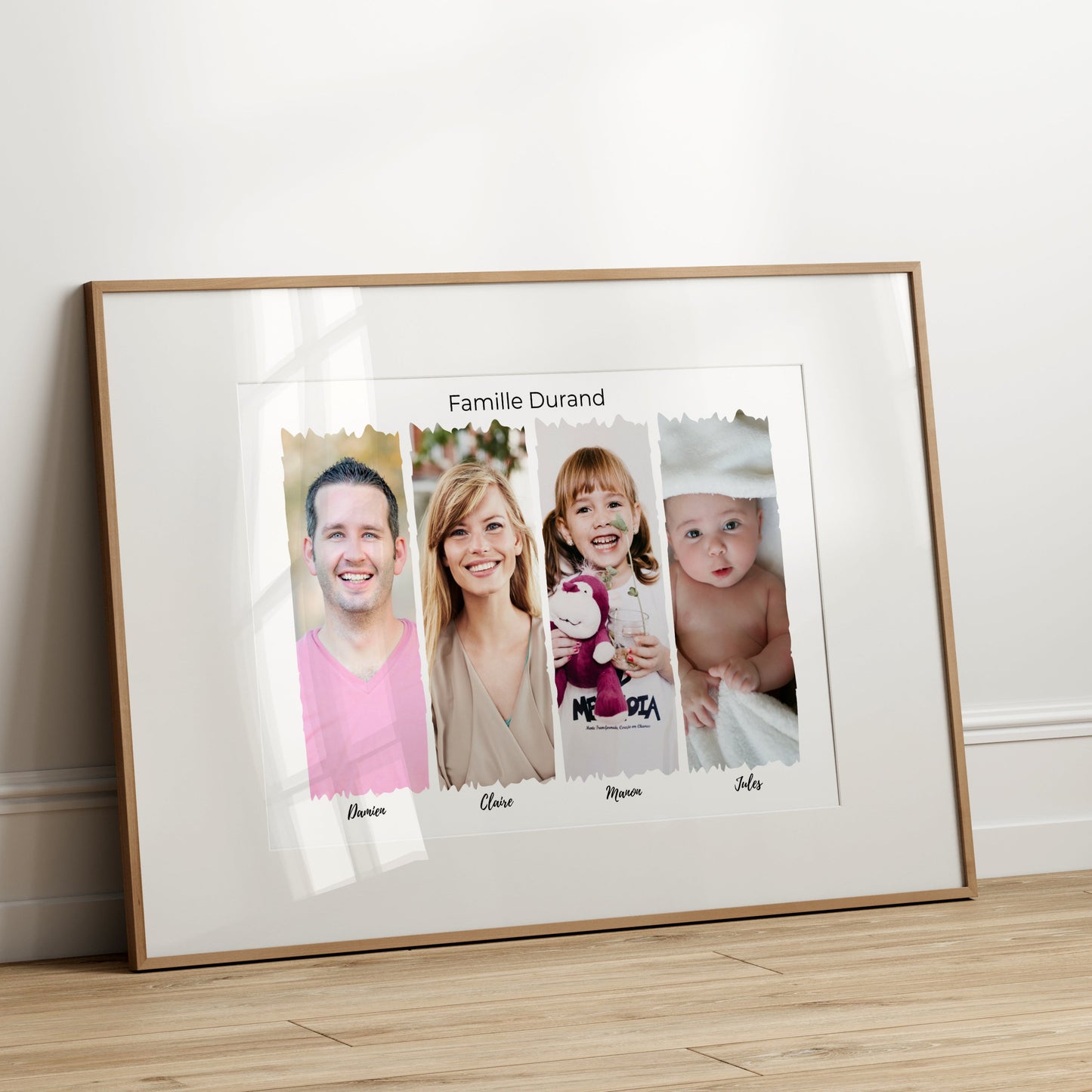 Affiche murale souvenir Famille